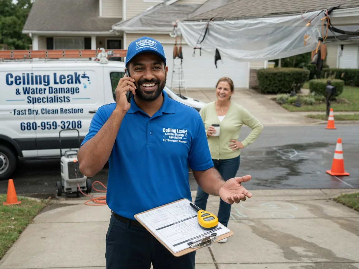 Ceiling Leak Cleanup Grand Isle, ME FAQs